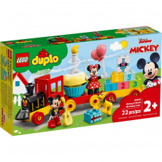 Конструктор LEGO DUPLO Святковий потяг Мікі та Мінні (10941)