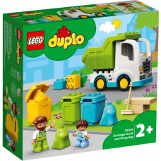 Конструктор LEGO Duplo Сміттєвоз і контейнери для роздільного збору сміття (10945)