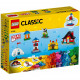 Конструктор LEGO Classic Кубики та будинки 270 деталей (11008)