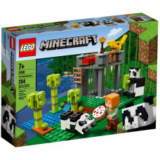 Конструктор LEGO Minecraft Ферма панд 204 деталі (21158)