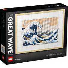 Конструктор LEGO ART Хокусай, «Велика хвиля» 1810 деталей (31208)