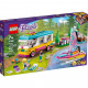 Конструктор LEGO Friends Лісовий будинок на колесах і вітрильний човен (41681)