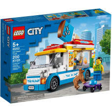 Конструктор LEGO City Great Vehicles Фургон із морозивом 200 деталей (60253)