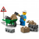 Конструктор LEGO City Great Vehicles Пікап для дорожніх робіт 58 деталей (60284)