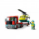 Конструктор LEGO City Перевезення рятувального вертольота 215 деталей (60343)