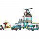 Конструктор LEGO City Центр управління рятувальним транспортом 706 деталей (60371)