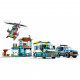 Конструктор LEGO City Центр управління рятувальним транспортом 706 деталей (60371)