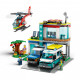 Конструктор LEGO City Центр управління рятувальним транспортом 706 деталей (60371)