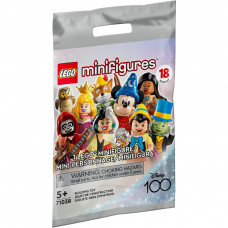 Конструктор LEGO Minifigures Disney 100, 8 деталей (71038)