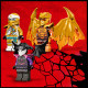Конструктор LEGO Ninjago Літак Золотого дракона Зейна 258 деталей (71770)