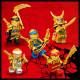 Конструктор LEGO Ninjago Золотий ультрадракон Ллойда 989 деталей (71774)