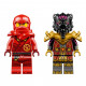 Конструктор LEGO Ninjago Автомобільна й байкова битва Кая і Раса 103 деталей (71789)