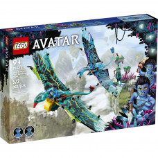 Конструктор LEGO Avatar Перший політ Джейка і Нейтірі на Банши 572 деталей (75572)