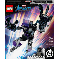 Конструктор LEGO Super Heroes Marvel Чорна Пантера: робот 125 деталей (76204)