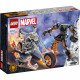 Конструктор LEGO Super Heroes Примарний Вершник: робот і мотоцикл 264 деталі (76245)