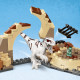 Конструктор LEGO Jurassic World Переслідування атроцираптора на мотоциклі 169 деталей (76945)