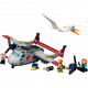 Конструктор LEGO Jurassic World Напад кетцалькоатля на літак 306 деталей (76947)