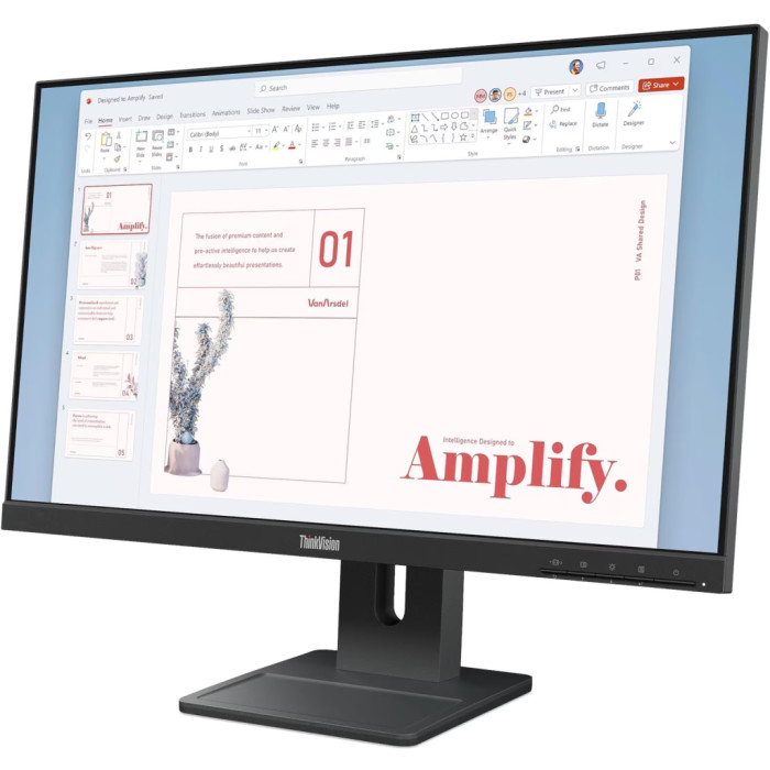 Монітор Lenovo E24-40 (64BAMAT1UA)