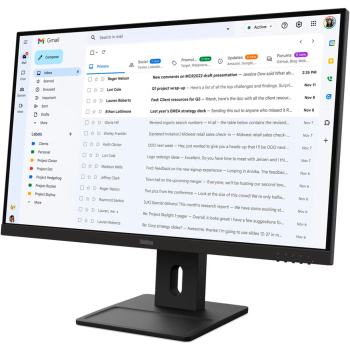 Монітор Lenovo E27-40 (64BCMAT4EU)