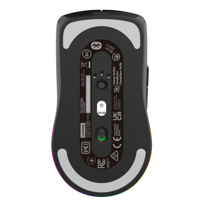 Мишка Lenovo Gaming M220 RGB Multi-Device Wireless Black (GY51U28359)