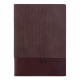Тижневик Leo planner недатований Velvet A6 PU 352 сторінки Коричневий (252036)
