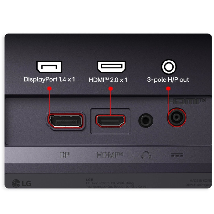 Монітор LG 25G550B-B