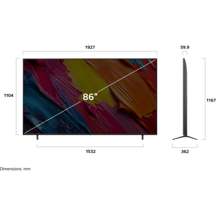 Телевізор LG 86QNED7EA6B