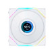 Кулер до корпусу Lian Li TLLCD 120-3, White Cooler (G99.12TLLCD3W.00)
