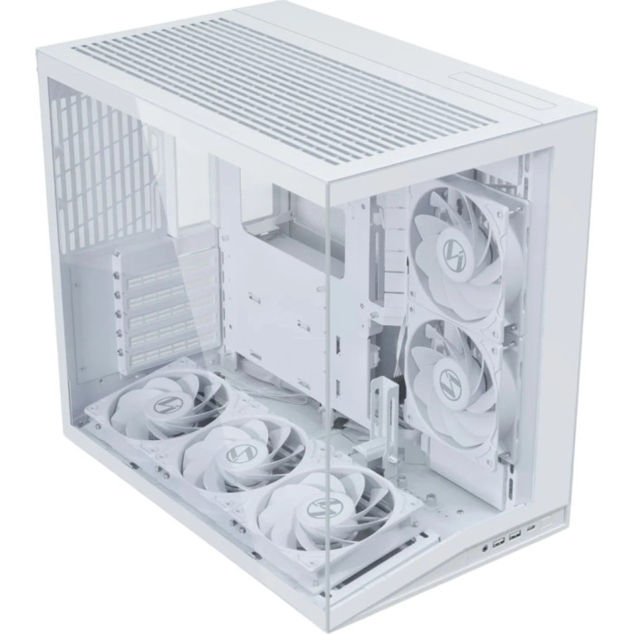 Корпус для ПК Lian Li O11 Dynamic Mini V2 Flow, White (G99.O11DMIV2FW.00)