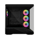 Корпус для ПК Lian Li V100R case with pre-installed four 120mm RGB PWM fan, Black (G99.V100RX.01)
