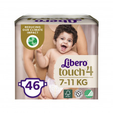 Підгузок Libero Touch 4 7-11 кг 46 шт. (7322541070919)