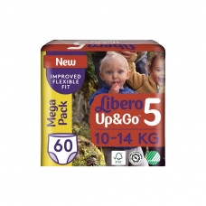 Підгузок Libero UpGo 5 10-14 кг 60 шт HERO (7322541089287)