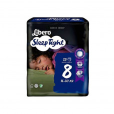 Підгузок Libero Sleep Tight Розмір 8 (16-30 кг) 13 шт (7322541193854)