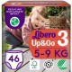 Підгузок Libero Up&Go Розмір 3 (5-9 кг) 46 шт (7322541742076)