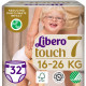 Підгузок Libero Touch Розмір 7 (16-26 кг) 32 шт (7322541750057)