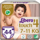 Підгузок Libero Touch Розмір 4 (7-11 кг) 44 шт (7322541750217)