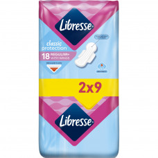 Гігієнічні прокладки Libresse Classic Protection Regular 18 шт. (7322541233604)