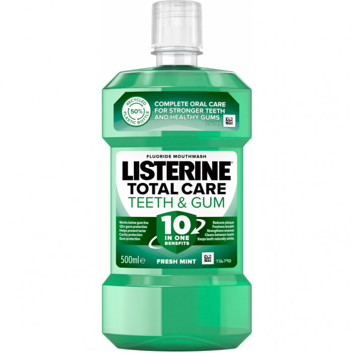 Ополіскувач для порожнини рота Listerine Expert Защита от кариеса 500 мл (3574661070377)