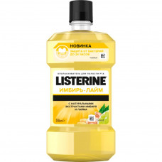Ополіскувач для порожнини рота Listerine Свіжість імбиру та лайма 250 мл (3574661562025)