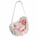 Пупс Llorens Baby con portabebes, 36 см (63640)