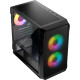 Корпус для ПК Logic concept PORTOS MESH+GLASS ARGB fans 3x120mm BLACK (AM-PORTOS-10-0000000-0002)