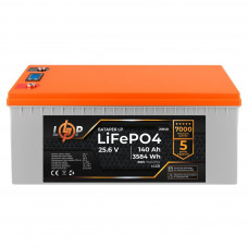 Батарея LiFePo4 LogicPower 24V (25.6V) - 140 Ah (3584Wh) (20201)