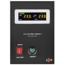 Пристрій безперебійного живлення LogicPower LPL-B-PSW-1500VA+ ( 1050W ) 12V (37700)