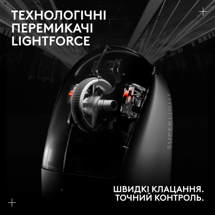 Мишка Logitech G Pro X Superlight 2 Lightspeed Wireless White (910-006638)