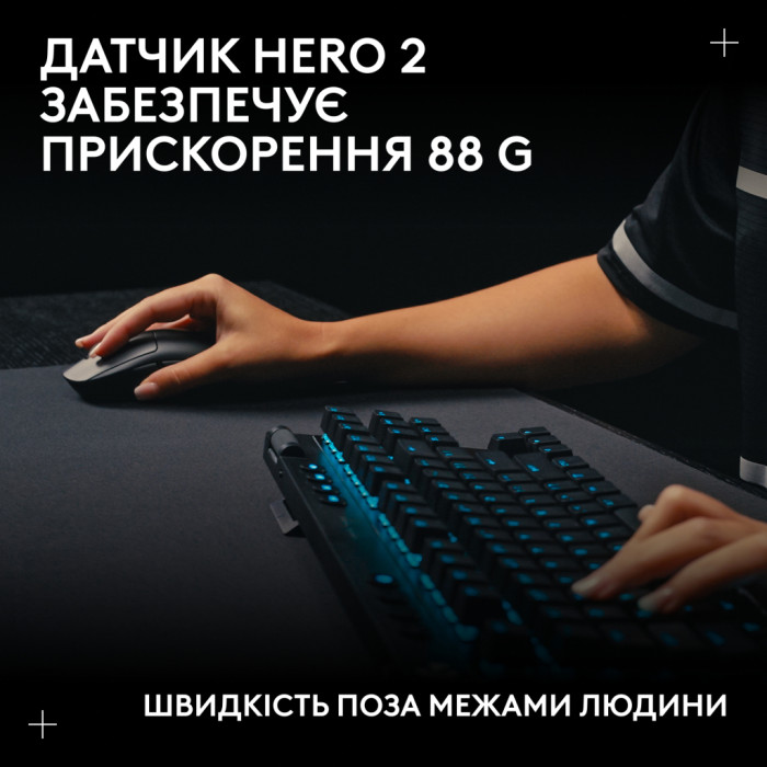 Мишка Logitech G Pro 2 Lightspeed Wireless Magenta (910-007309)
