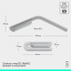 Мишка Logitech Mobi Fold Bluetooth Off-White (910-007631)