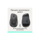 Мишка Logitech Signature Comfort Plus M850L Wireless/USB-C Graphite (910-007715)