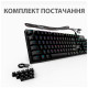 Клавіатура Logitech G512 Lightsync RGB Mechanical GX Blue USB UA Carbon (920-008946)