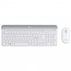 Комплект Logitech MK470 Slim Wireless UA Off-White (920-009205)