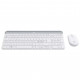 Комплект Logitech MK470 Slim Wireless UA Off-White (920-009205)